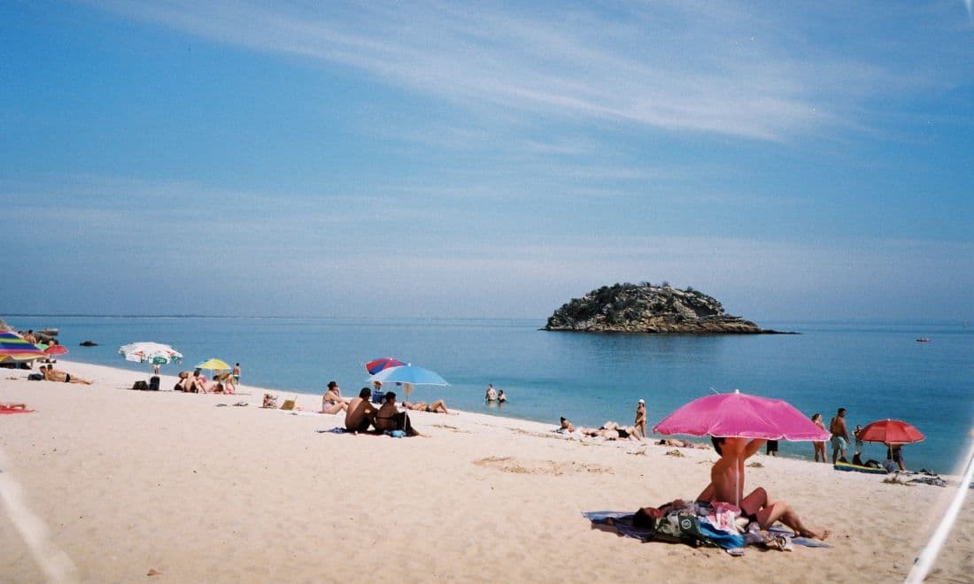 praia de galapos setúbal praias portuguesas