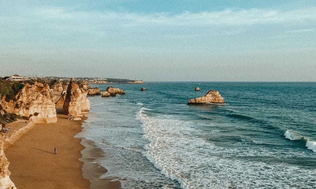 praia da rocha em portimão praias portuguesas