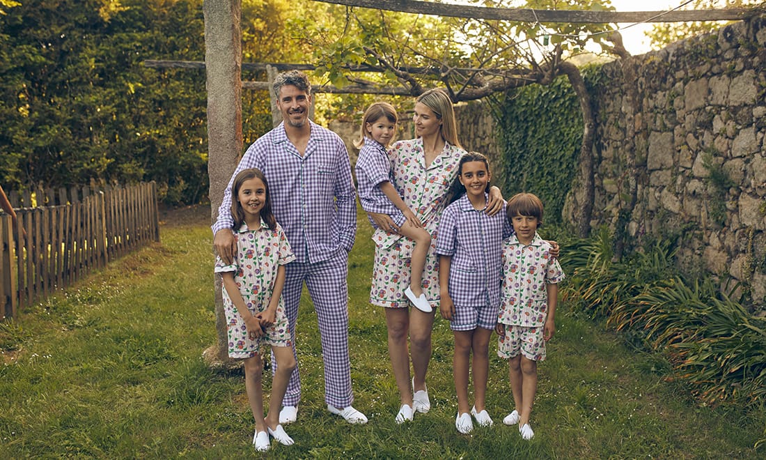 pijamas para a família_cotton dream