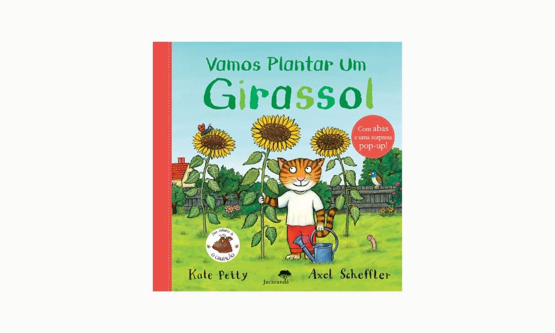 Livros infantis Escolas Professores Presença Jacarandá Vamos Plantar um Girassol 2