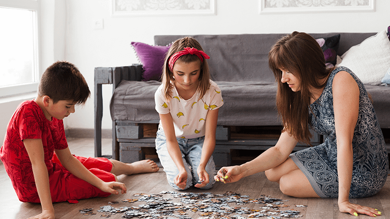 5 benefícios dos puzzles no desenvolvimento das crianças