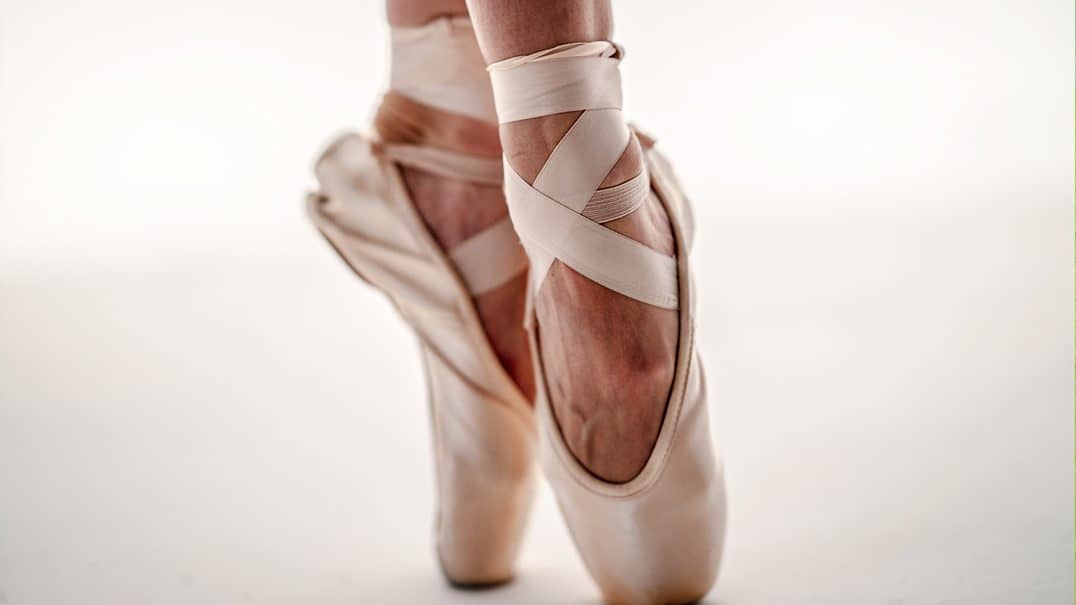 Pés a dançar ballet