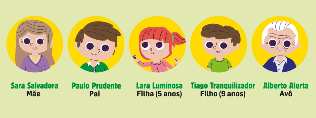 Família Segura apresentação segurança infantil