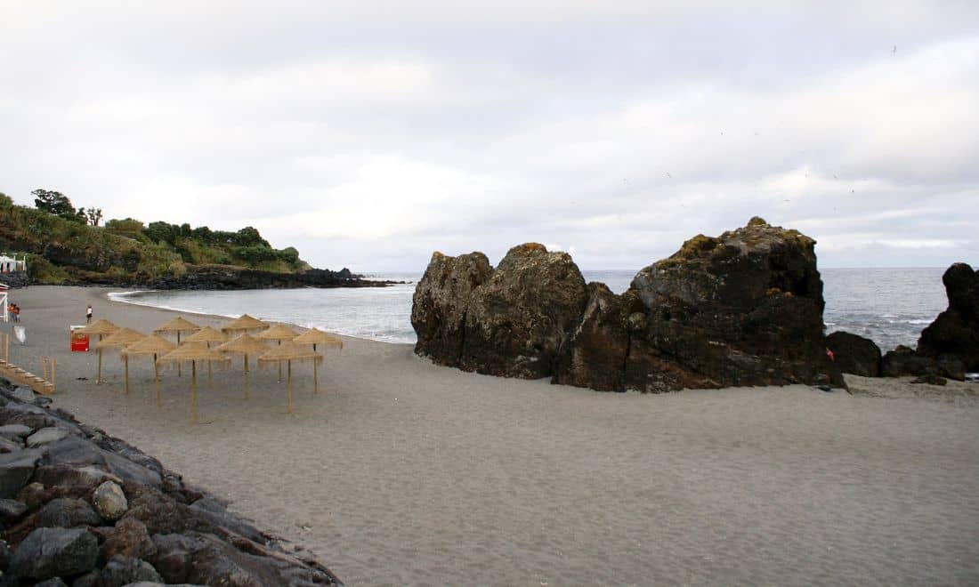 praia da vinha da areia nos açores praias portuguesas