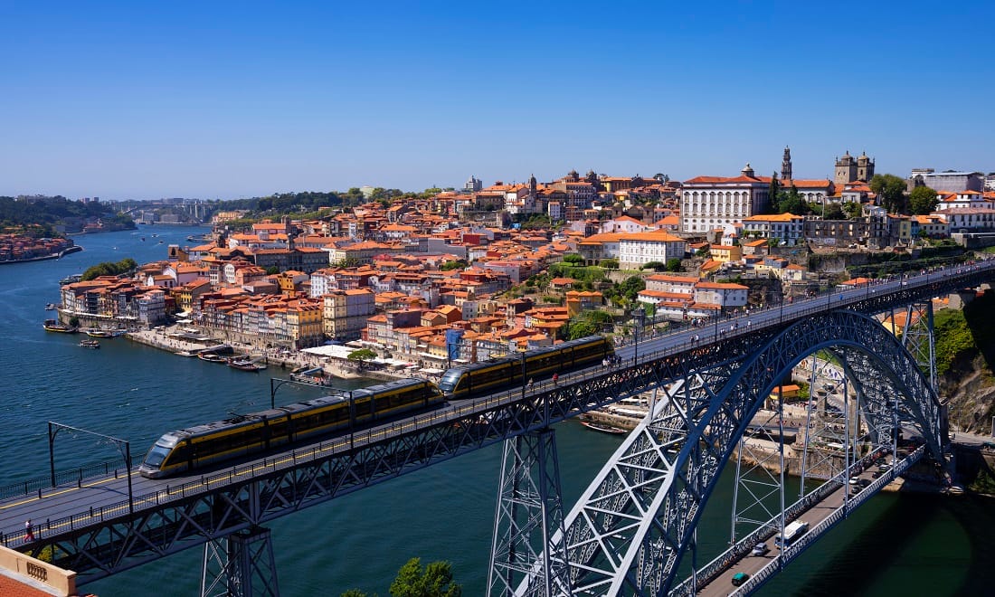 Vista da cidade do Porto