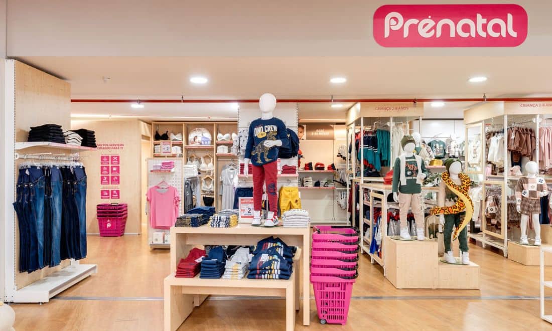 montra da nova loja prénatal toysrus