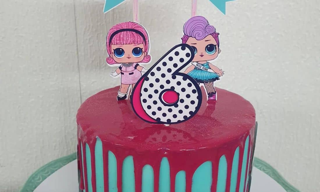 Miss Tartelette Bolo Aniversário Menina Festas