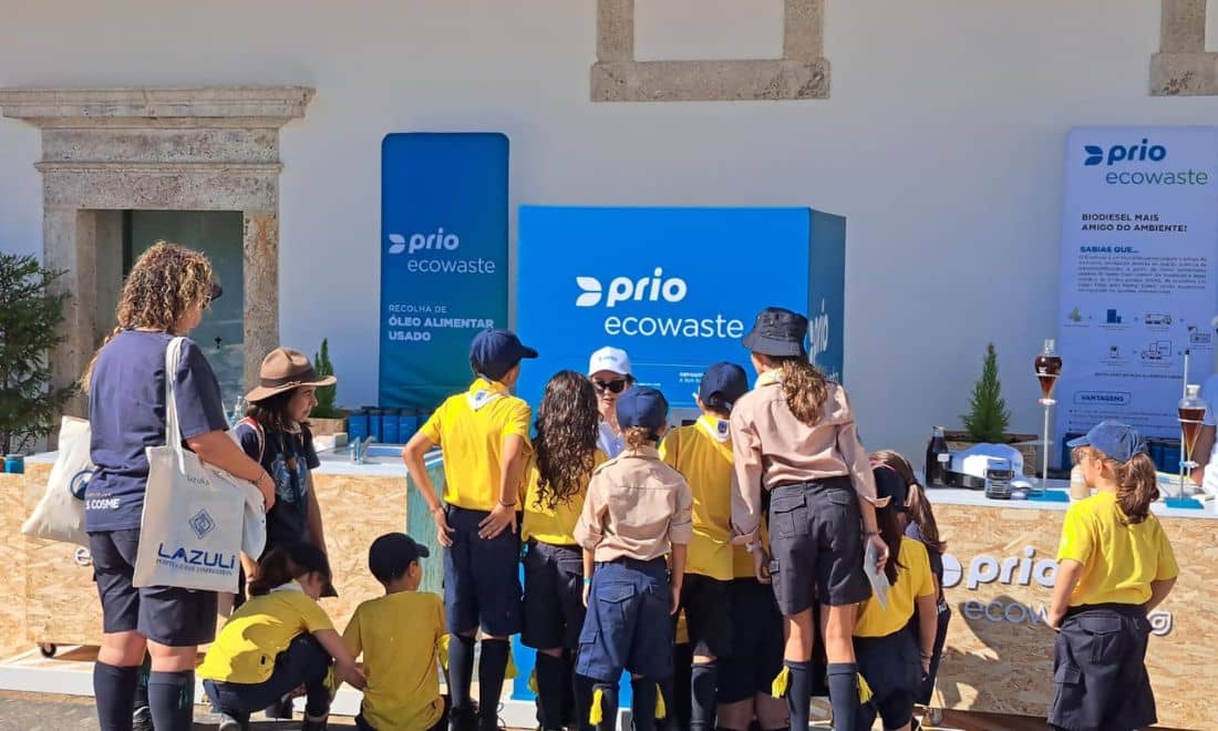 atividades para crianças sustentabilidade prio ecowaste óleo alimentar usado greenfest