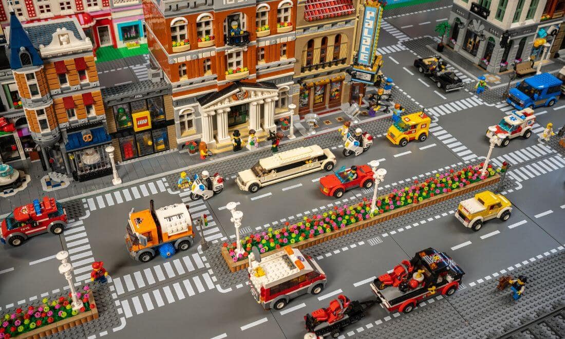 Brickopolis, exposição de LEGO, cidade de LEGO