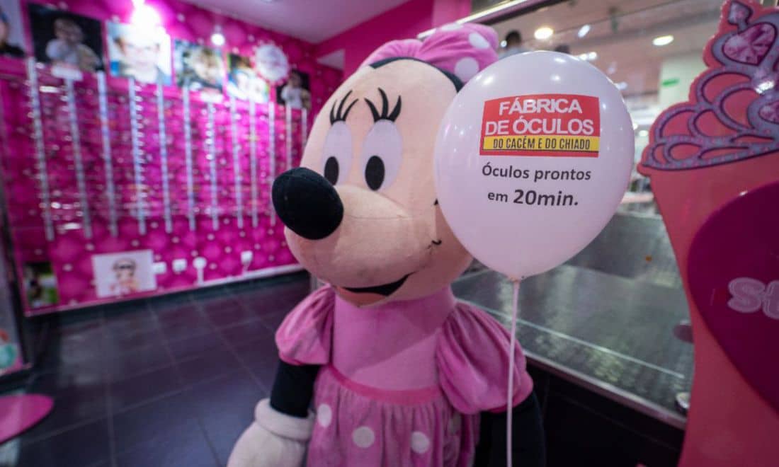 óculos criança fábrica de óculos minnie