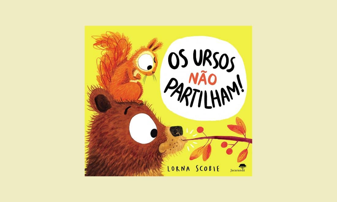 livros infantis os ursos não partilham jacarandá presença estações do ano