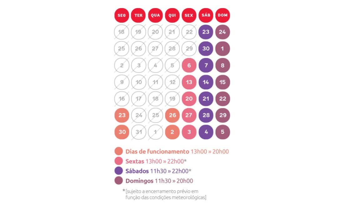 Feira Viva Perlim Calendário Mercado de Natal