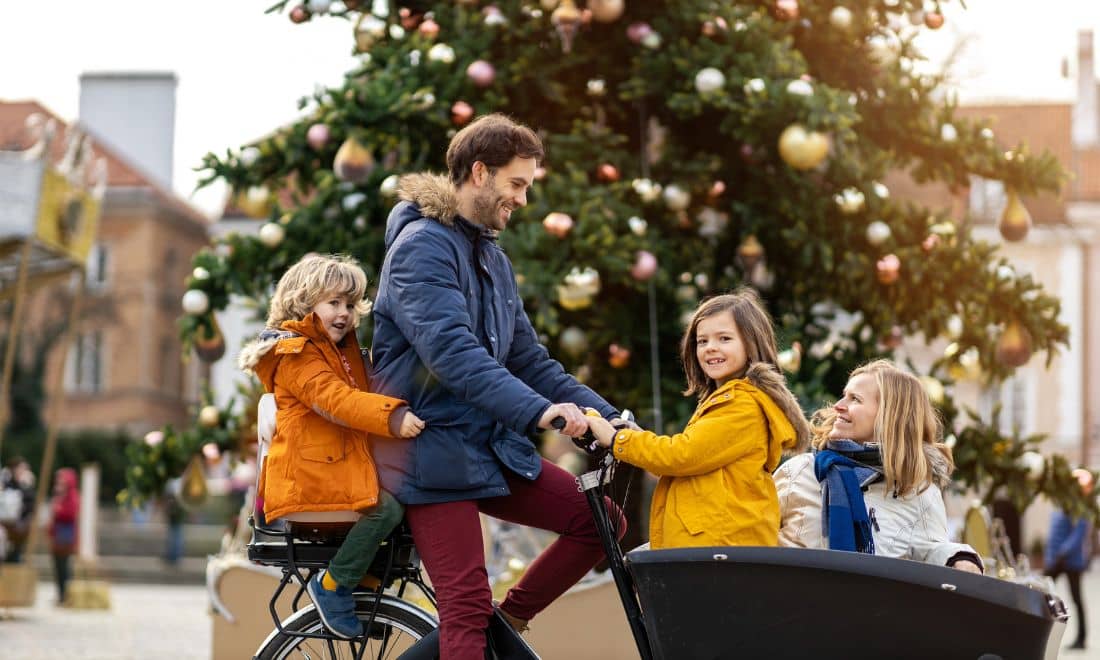 Emel mobilidade suave segurança rodoviária infantil natal cidade