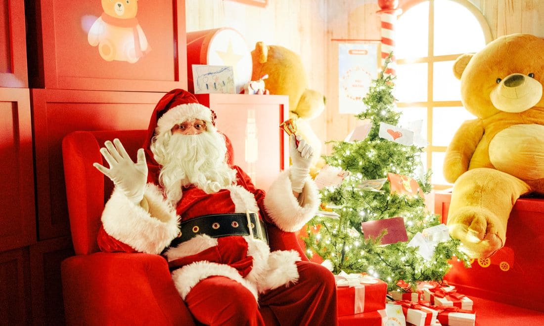 fim de semana com as crianças pai natal elevador mágico alegro montijo