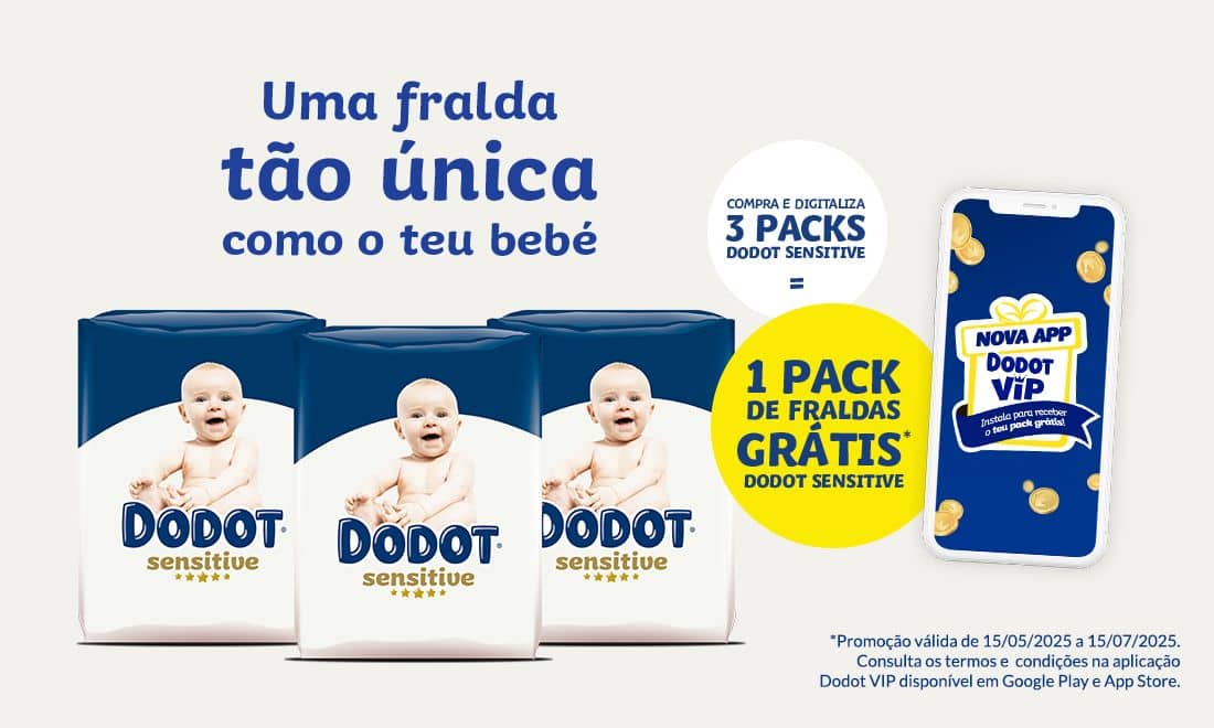 fraldas dodot promoção