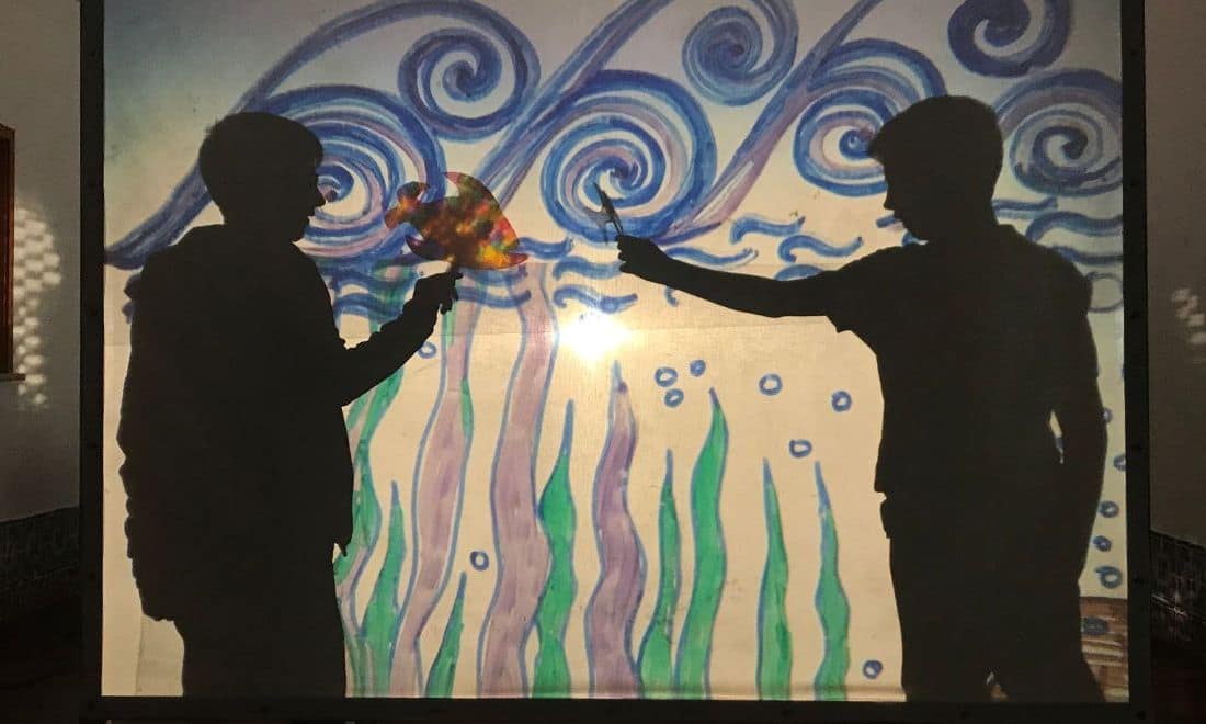 Museu da Marioneta visitas de estudo Lisboa atividade Das Sombras nascem histórias