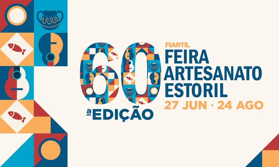 FIARTIL Feira no Estoril Feira do Artesanato cartaz 60 anos