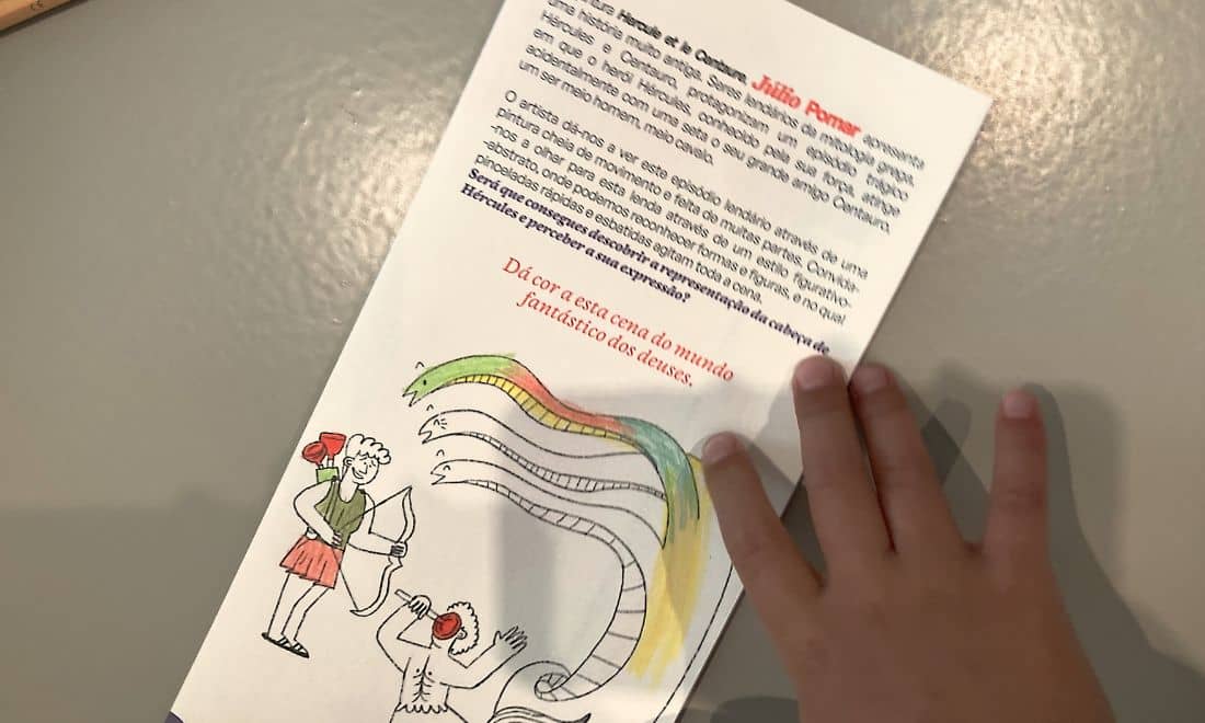 MACAM atividades para crianças e famílias Guerra mito e ficção