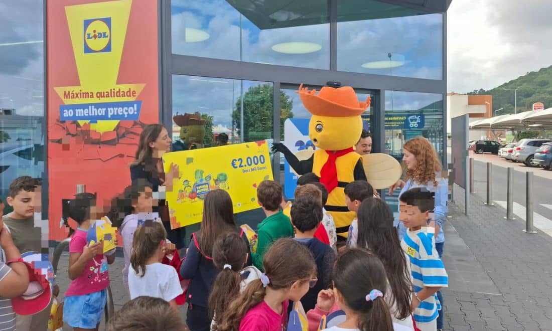 LIDL alimentação saudável turma imbatível escolas vencedores Venda do Pinheiro