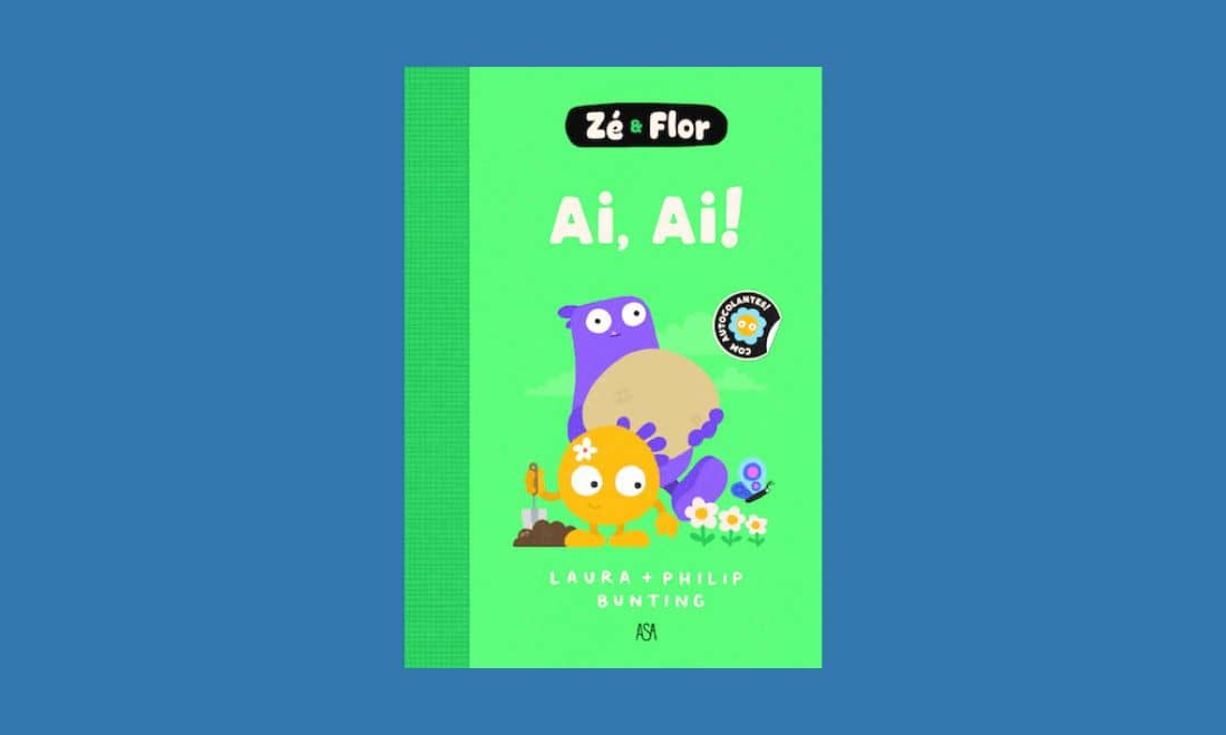 zé e flor ai ai livros infantis leya regresso às aulas