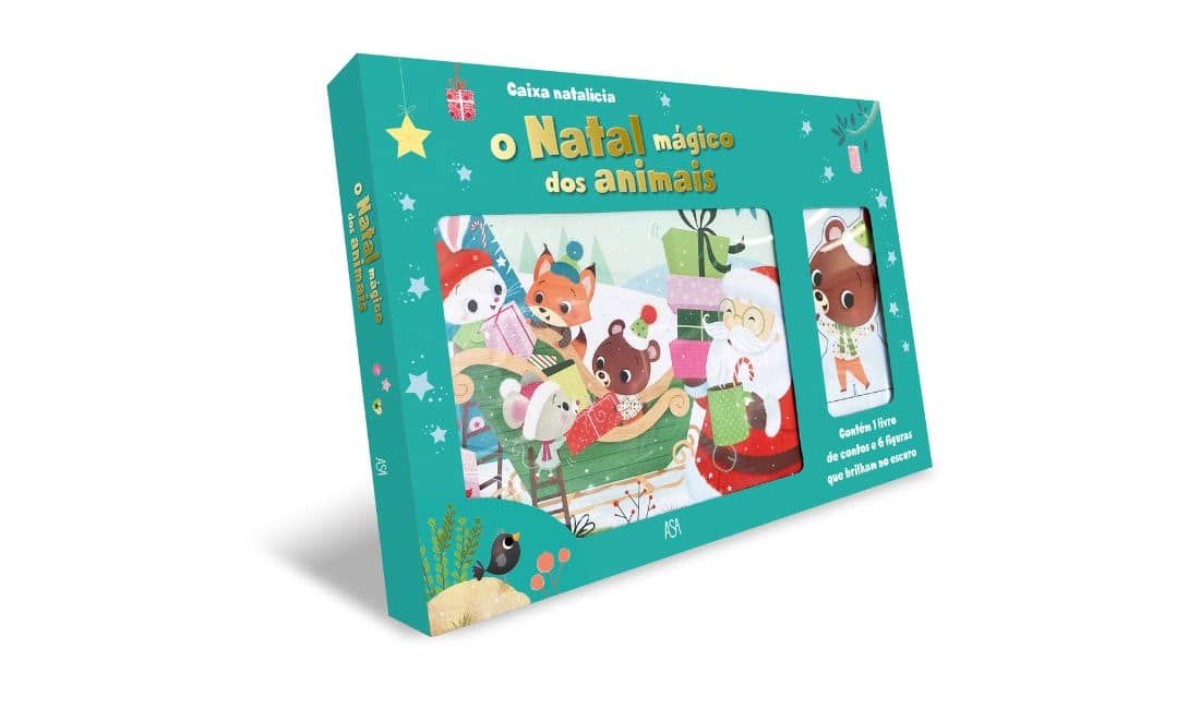 LeYa livros infantis O Natal Mágico dos Animais