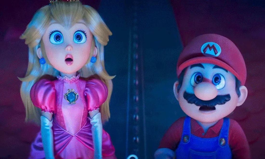 Filmes infantis Super Mario Galaxy O Filme Mario e Peach surpreendidos