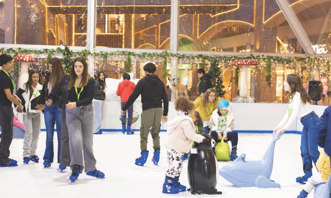 Forum Algarve o que fazer com as crianças no Algarve Xmas Experience Natal patinagem no gelo