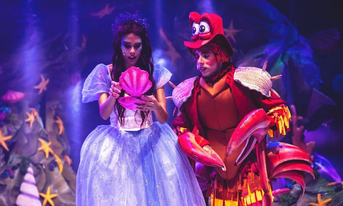 fim de semana com as crianças A Pequena Sereia no Gelo MAR Shopping Matosinhos