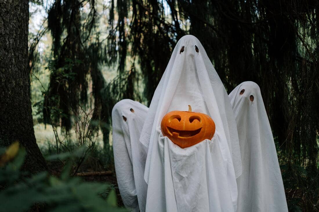 halloween 2024 crianças fantasma