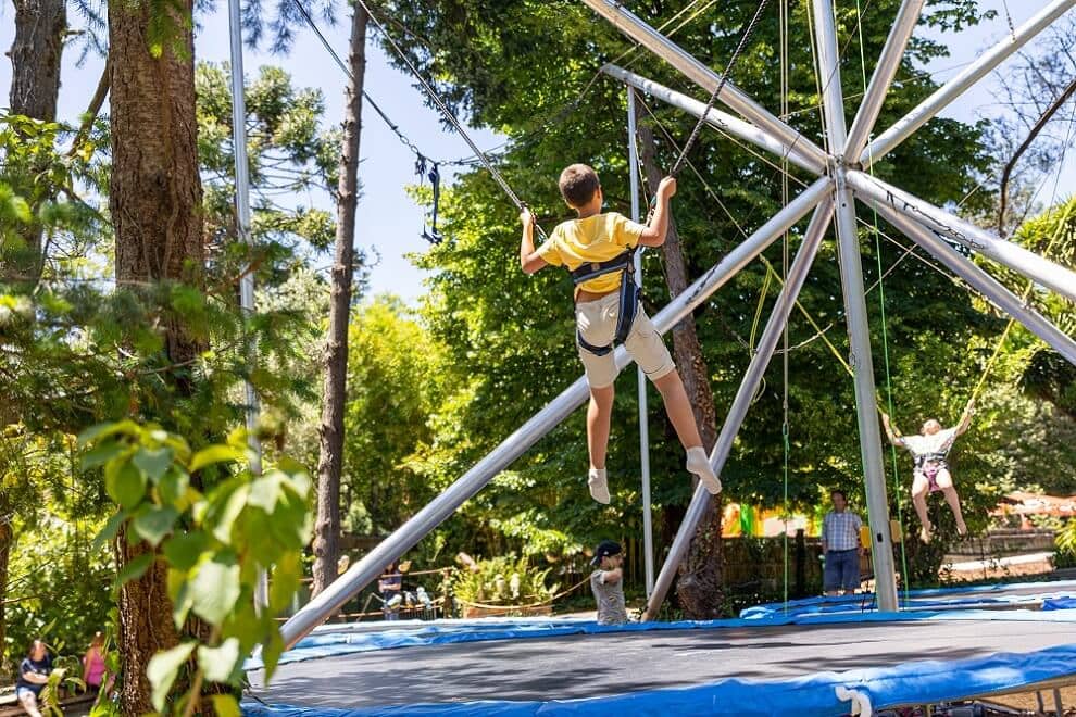 Zoo de Lourosa Parque Aventura Air bungee criança