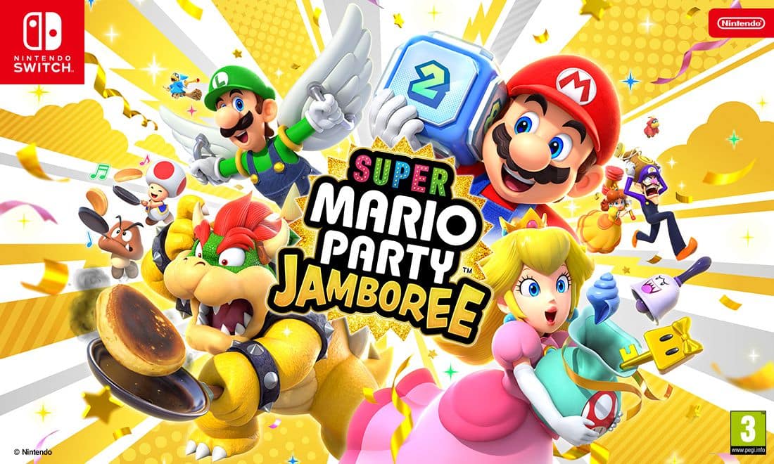 super mario party jamboree nintendo famílias escolas natal