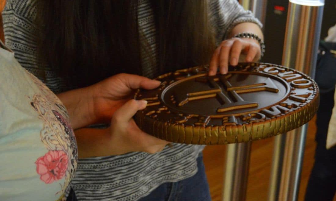 Museu do Dinheiro visitas acessíveis percurso com recurso a materiais táteis