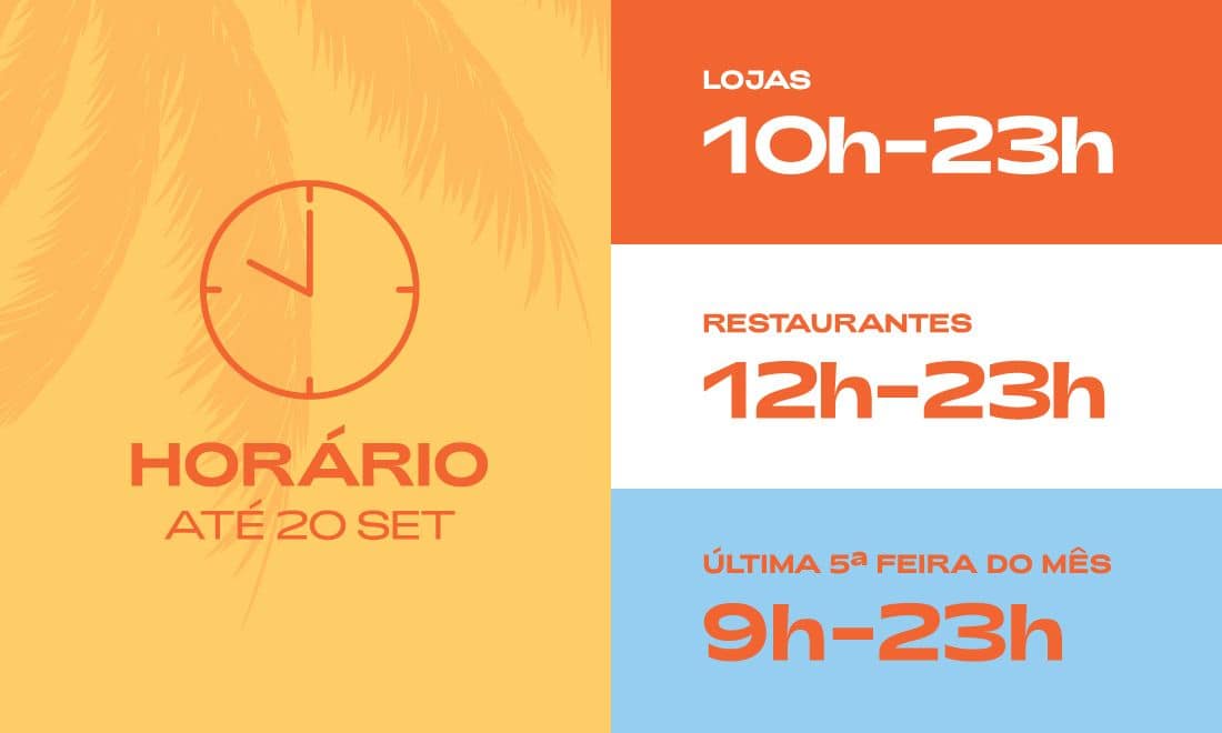 Freeport Lisboa horário até 20 de setembro 2026 de lojas restaurantes e última quinta-feira do mês