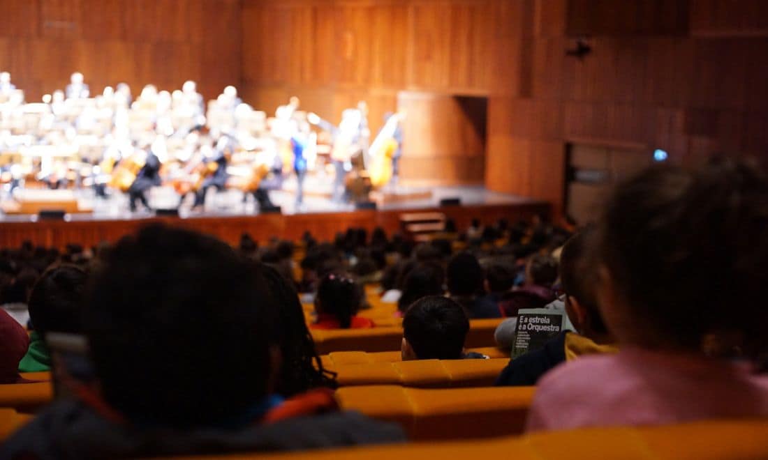 Fundação Calouste Gulbenkian escolas visitas de estudo concerto comentado