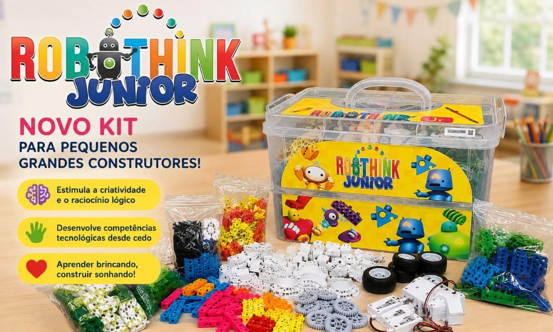 programação e robótica no ensino básico 2026 2027 robothink junior novo kit